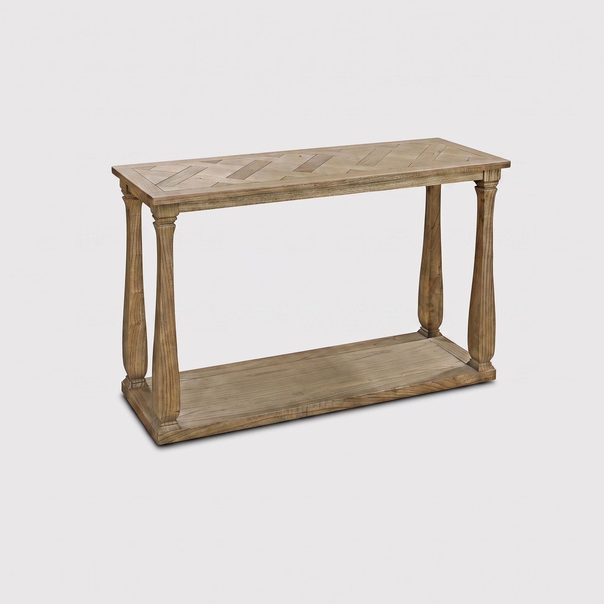 Papillon Console Table 81x120x40cm, Brown Oak | Barker & Stonehouse