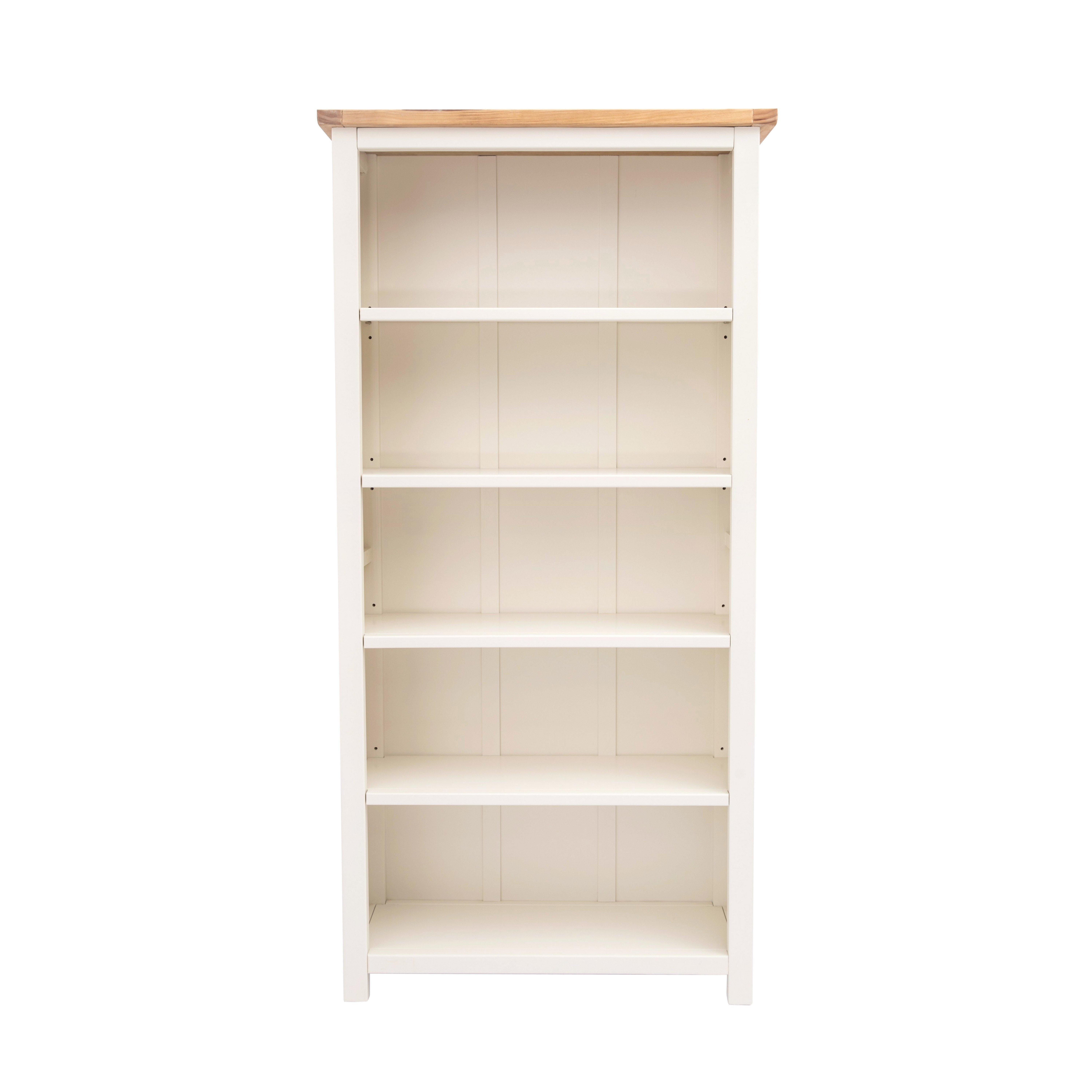 Cabinet Bits Bookcase 180x90x30cm in Off-White