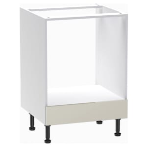 Wickes Orlando Gloss Stone Shaker Built Under Oven Unit - 600mm