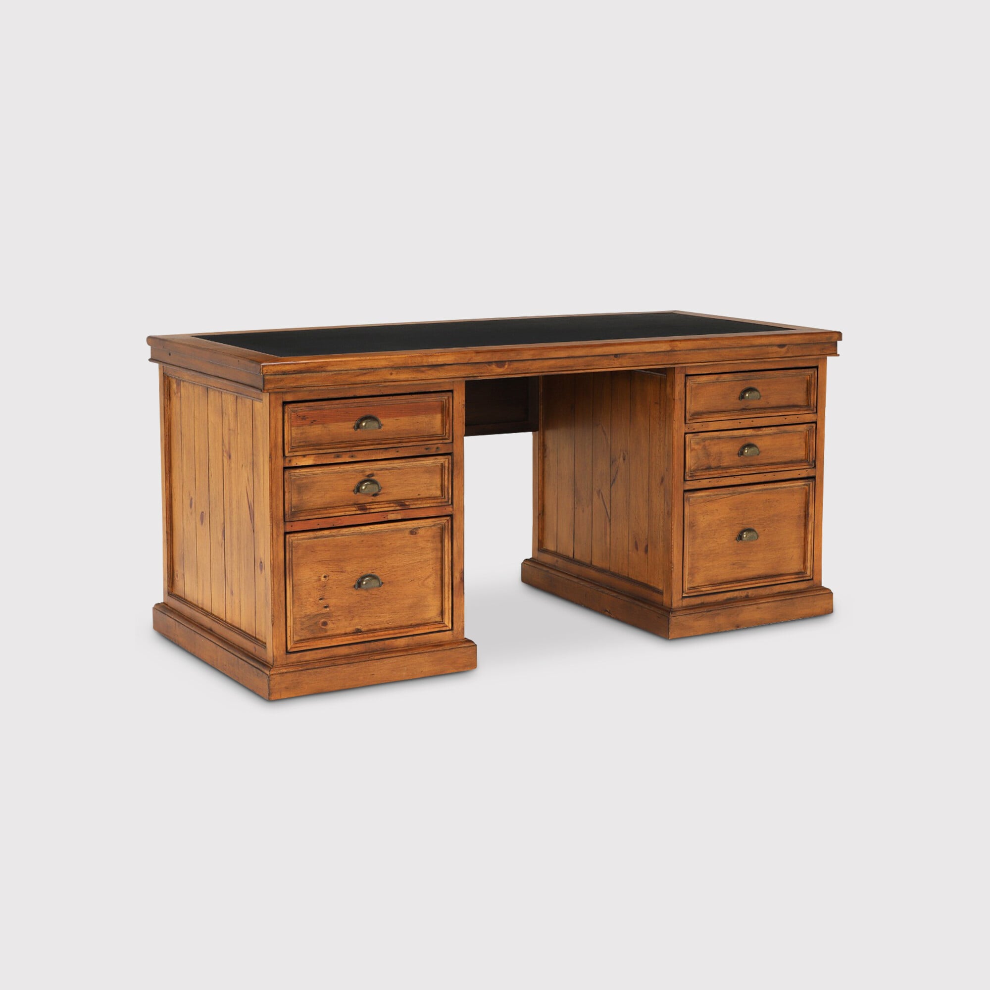 Villiers Large Desk, Pine Wood | Barker & Stonehouse
