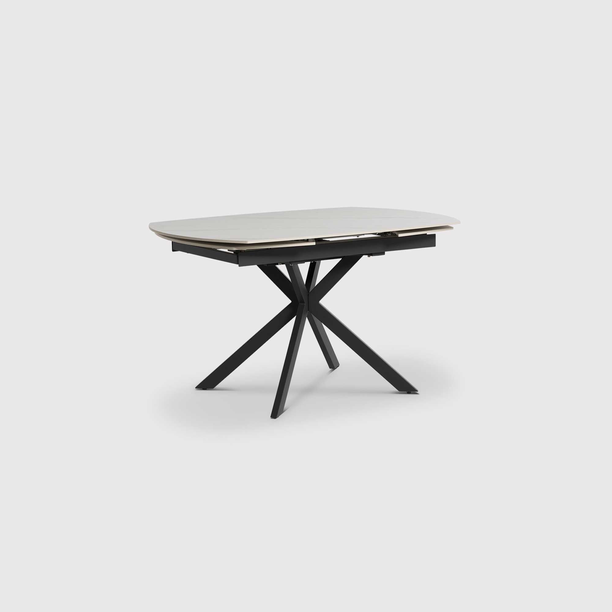 Galini Stone Extending Dining Table White | Barker & Stonehouse