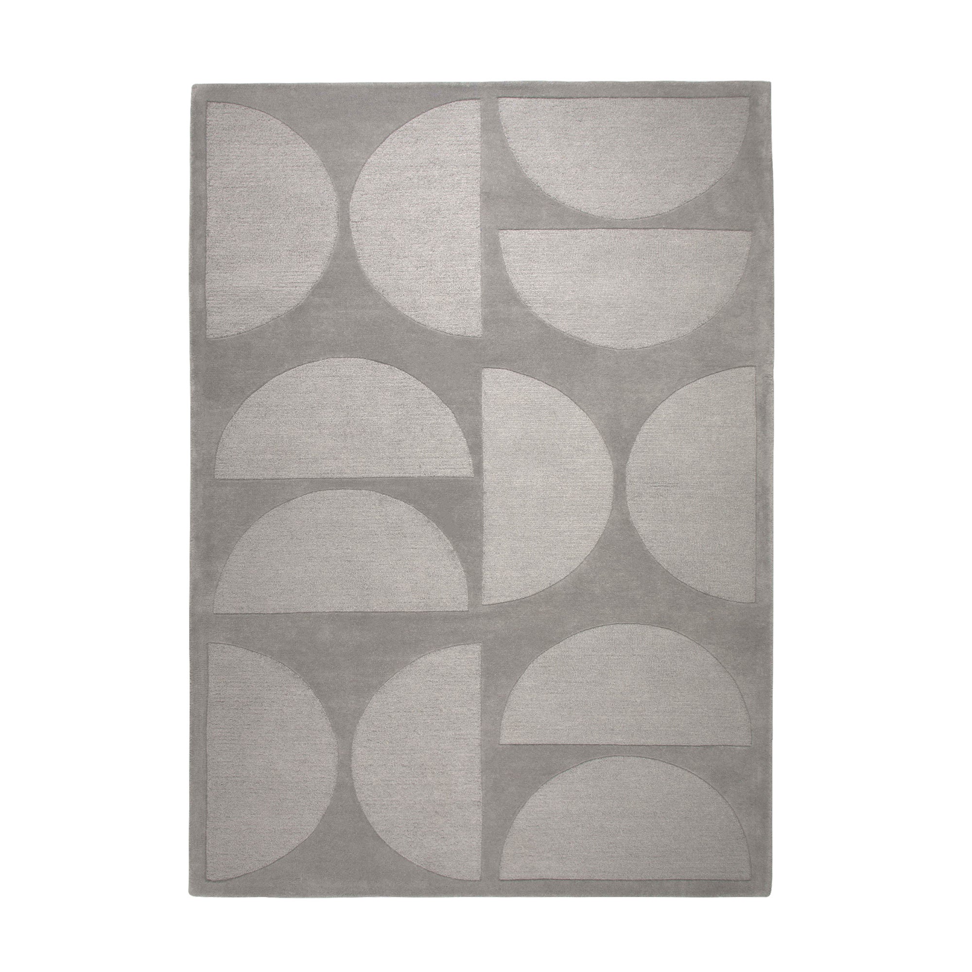 Elements Sten Grey Wool Rug Elements Sten Grey