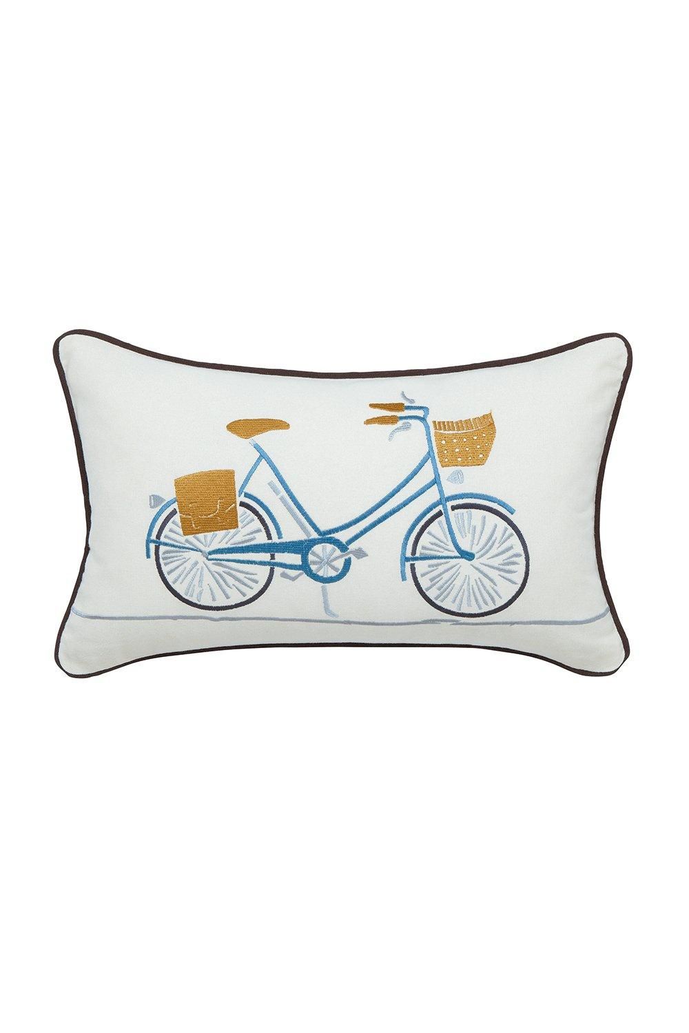 Scion 'Snow Drop Cotton' Cushion in Light Beige