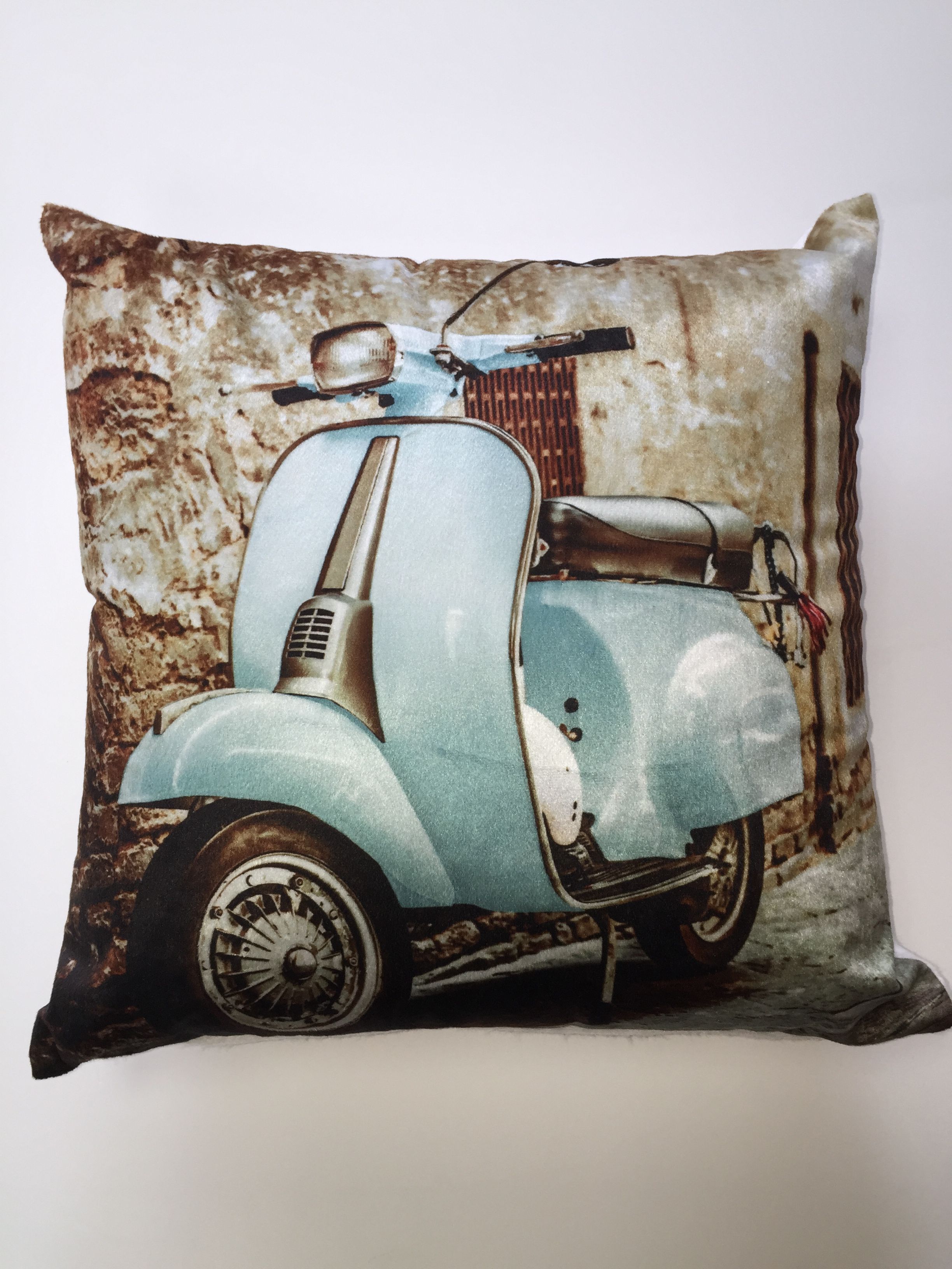 Rapport Home Scooter Cushion Cover Blue (43x43 cm)