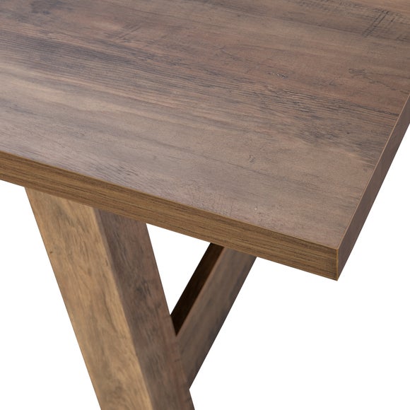 Fulton Trestle 6 Seater Rectangular Dining Table 2