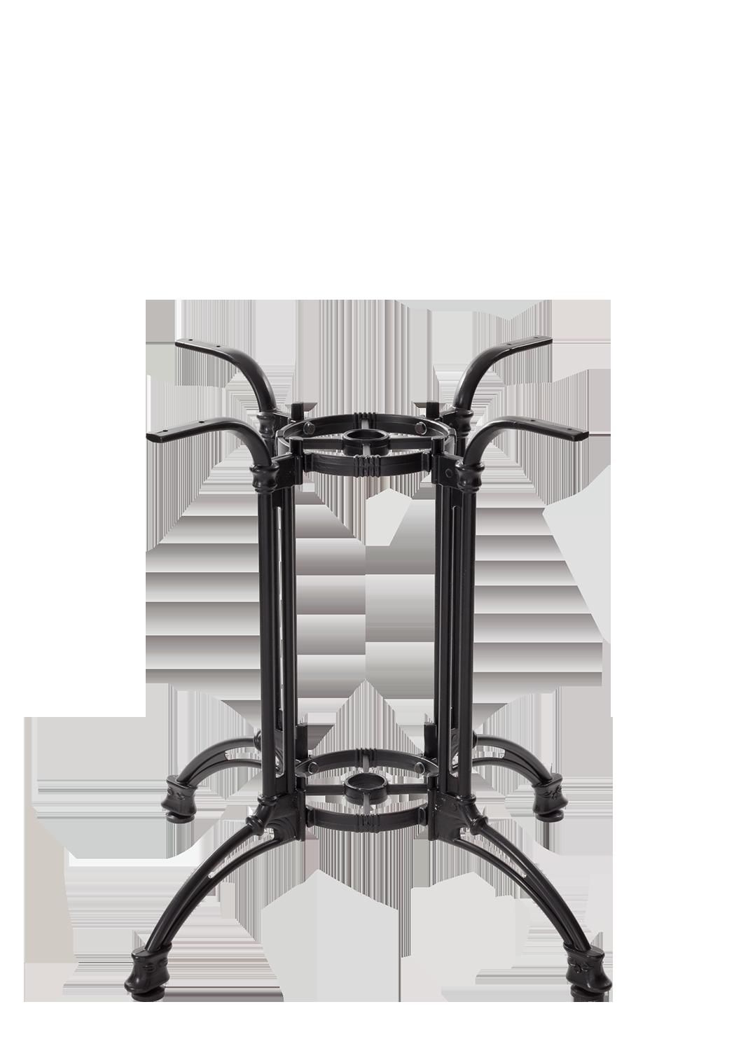 netfurniture Black Continental Table Base - Grande - 690 Mm