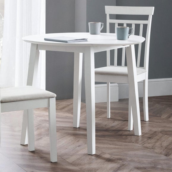 Coast 2-4 Seater Round Drop Leaf Dining Table