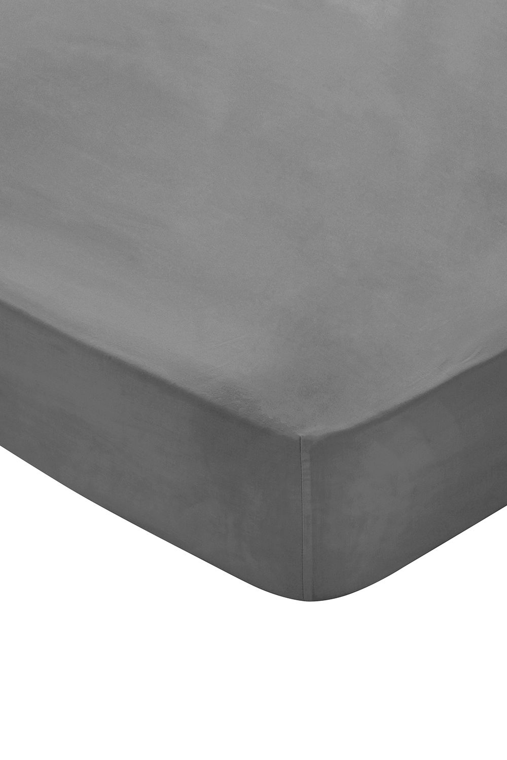 1951 'Luxury 300 Thread Count' Egyptian Cotton Fitted Sheet in Charcoal