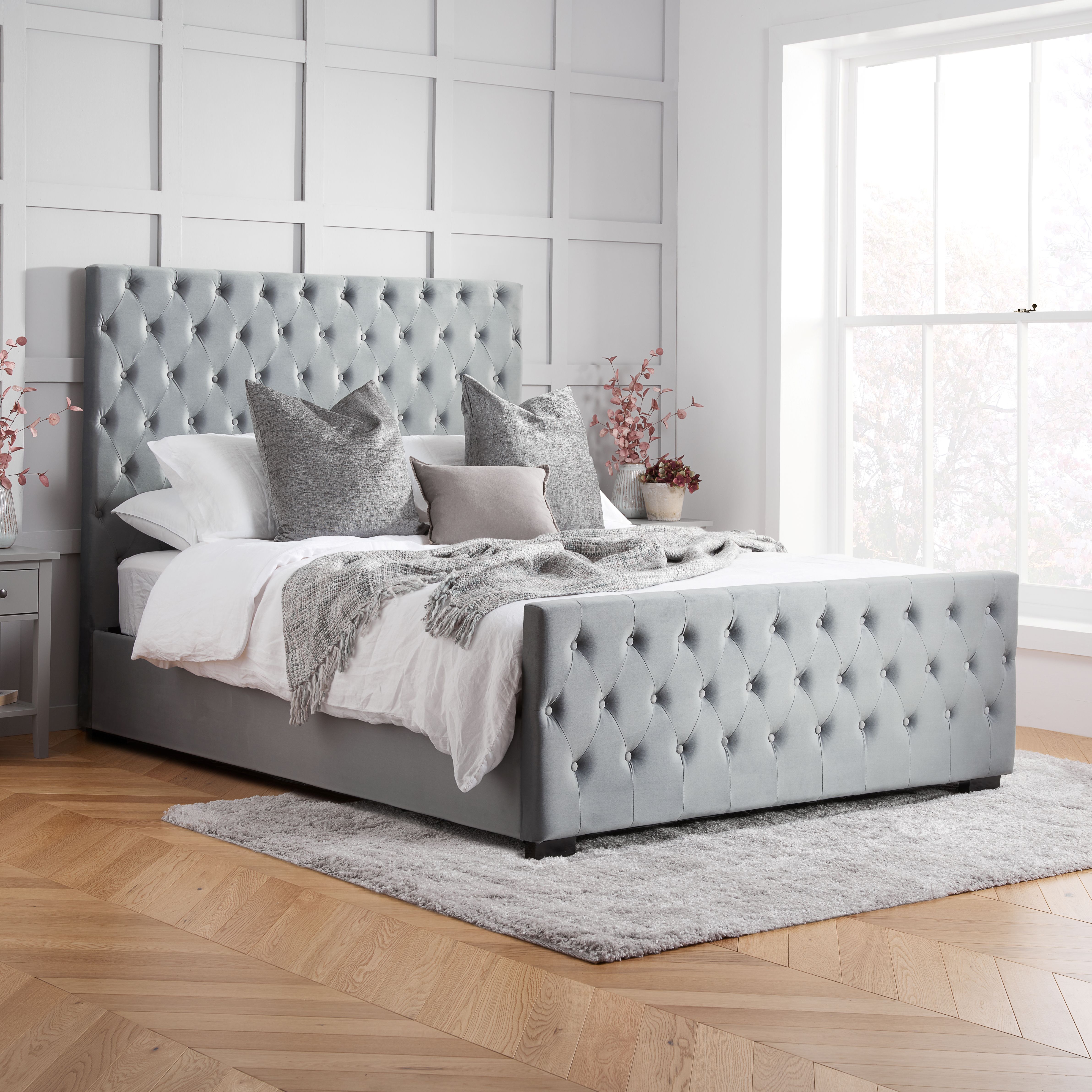 Birlea Marquis Bed in Grey