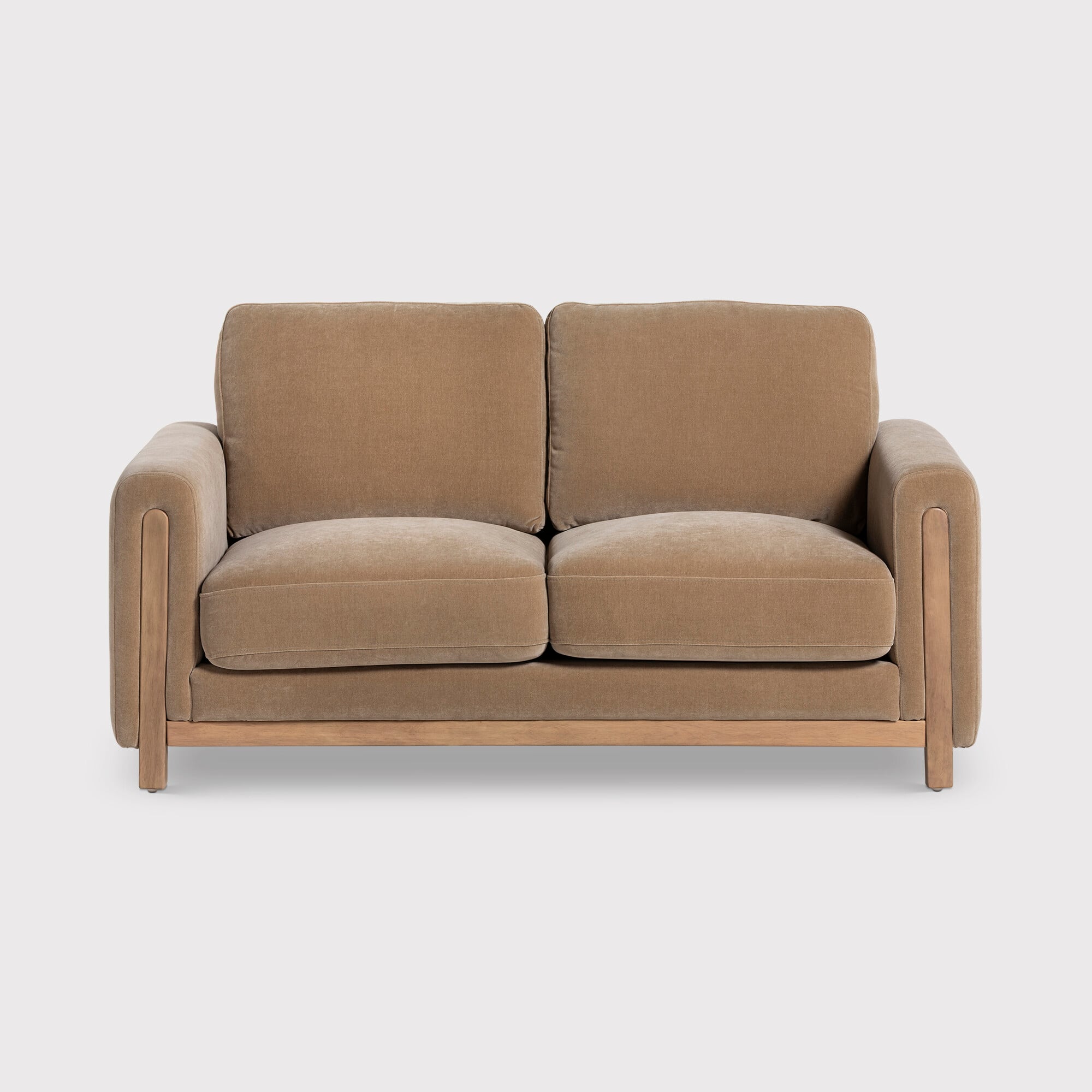 Reynard Loveseat Sofa, Neutral Fabric | Barker & Stonehouse
