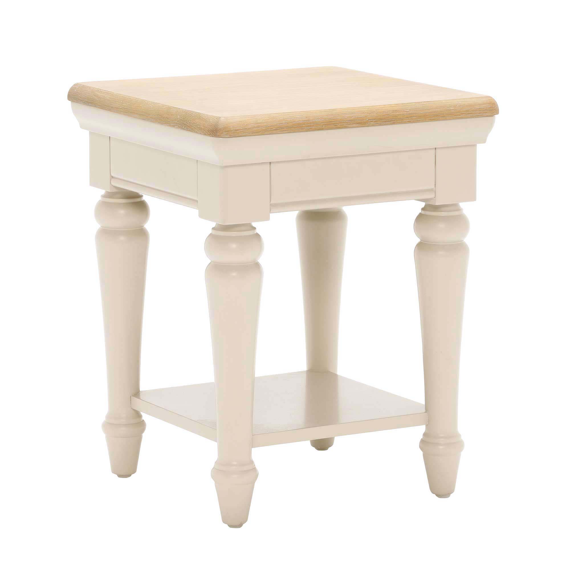 Bambury Lamp Table, Stone