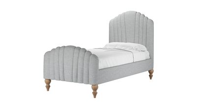 Bella Single Bed in Frost Highland Tweed