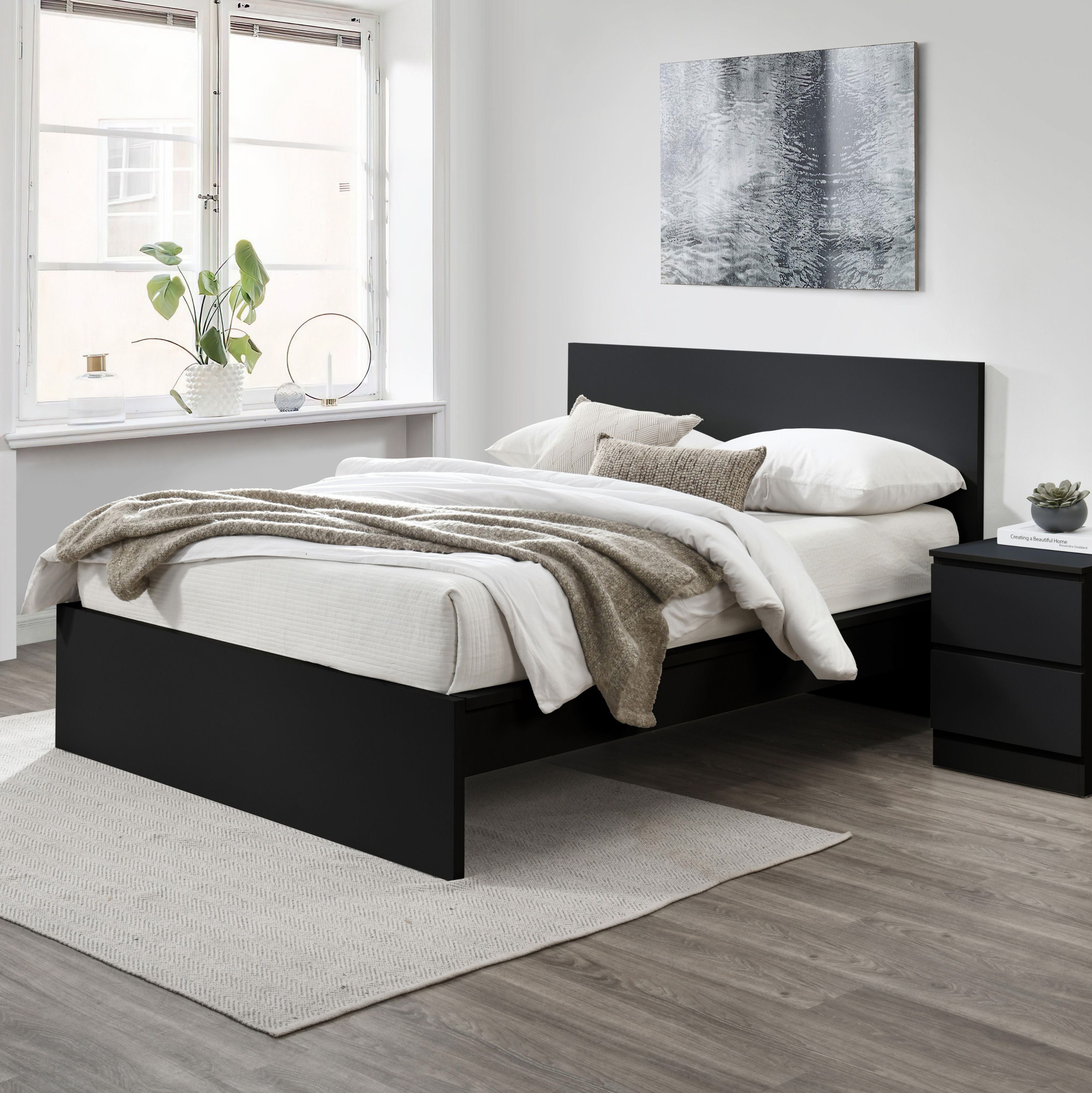 Birlea Oslo Bed Frame in Black