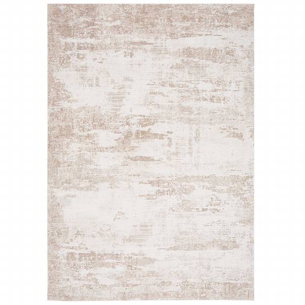 Astral Rug In Beige - 8mm Pile - 100% Acrylic - Machine Woven In Turkey - W120 x D180cm