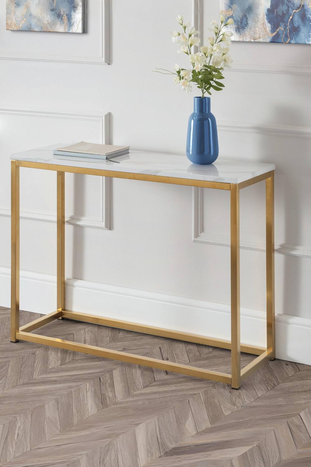 Julian Bowen Scala Console Table in Gold