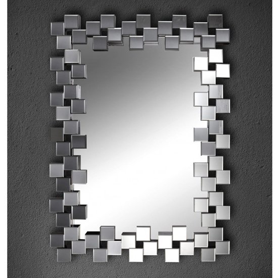 Fiyako Designer Rectangular Wall Mirror