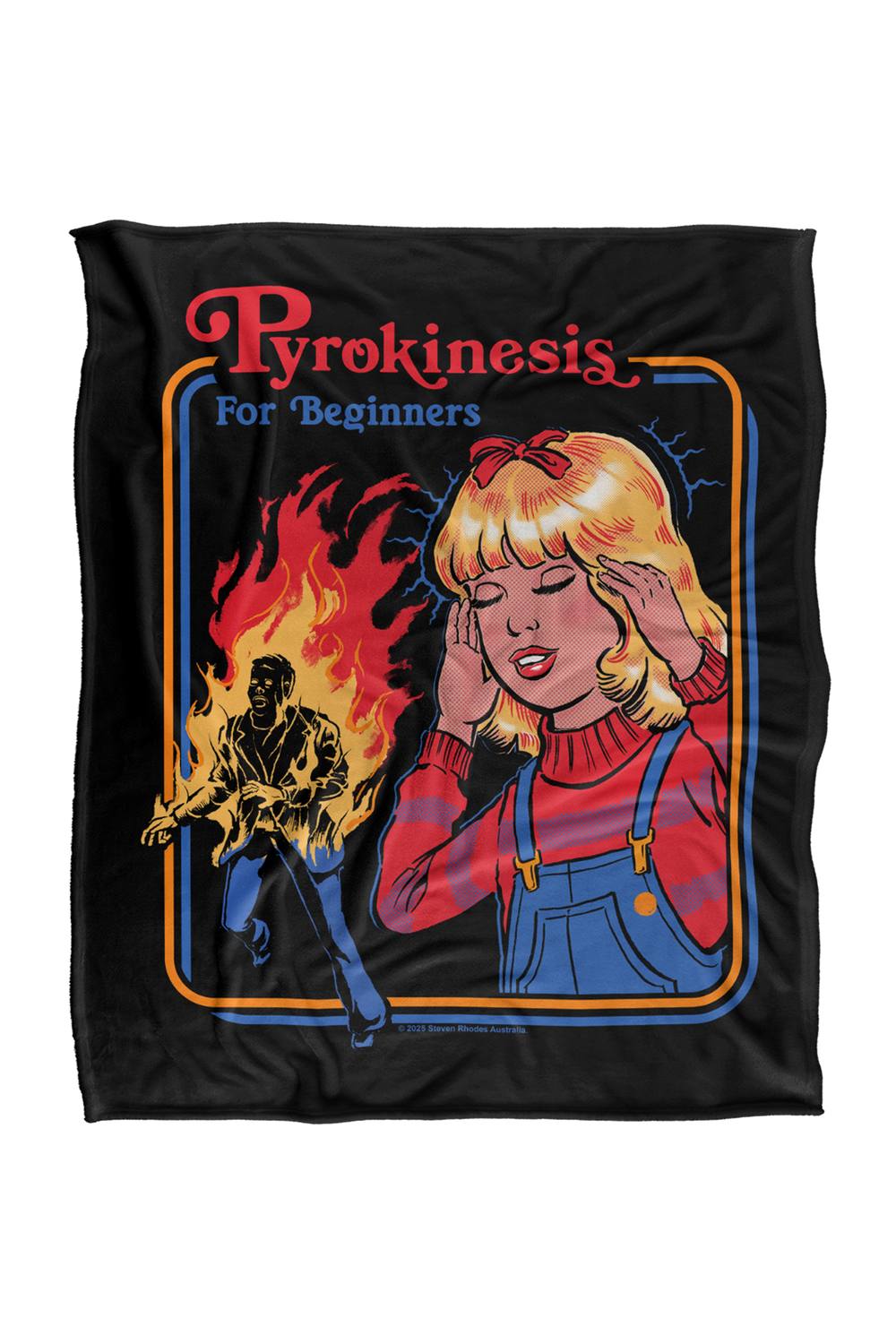 Steven Rhodes Pyrokinesis Silky Touch Super Soft Throw Blanket