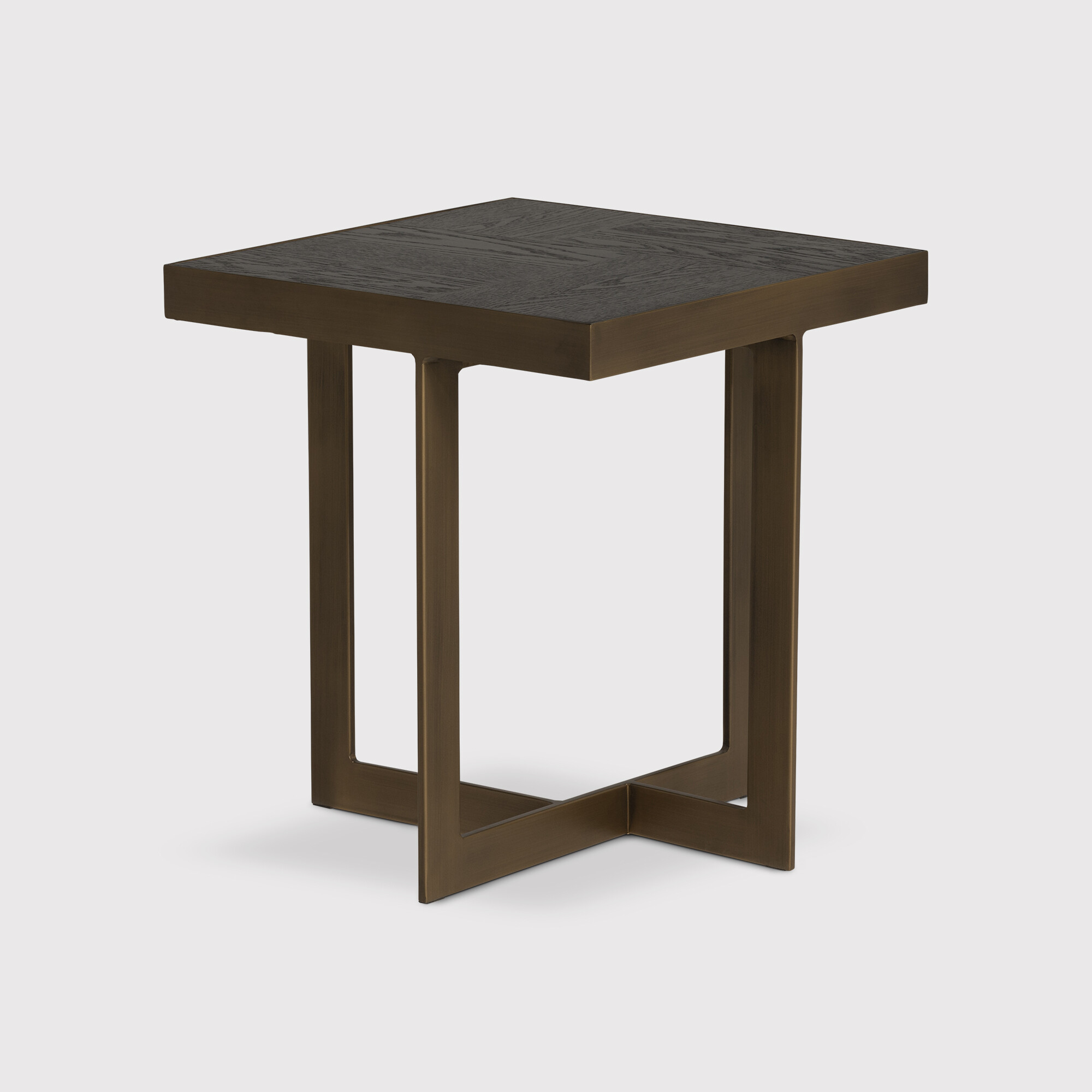 Lysa End Table, Brown Oak | Barker & Stonehouse