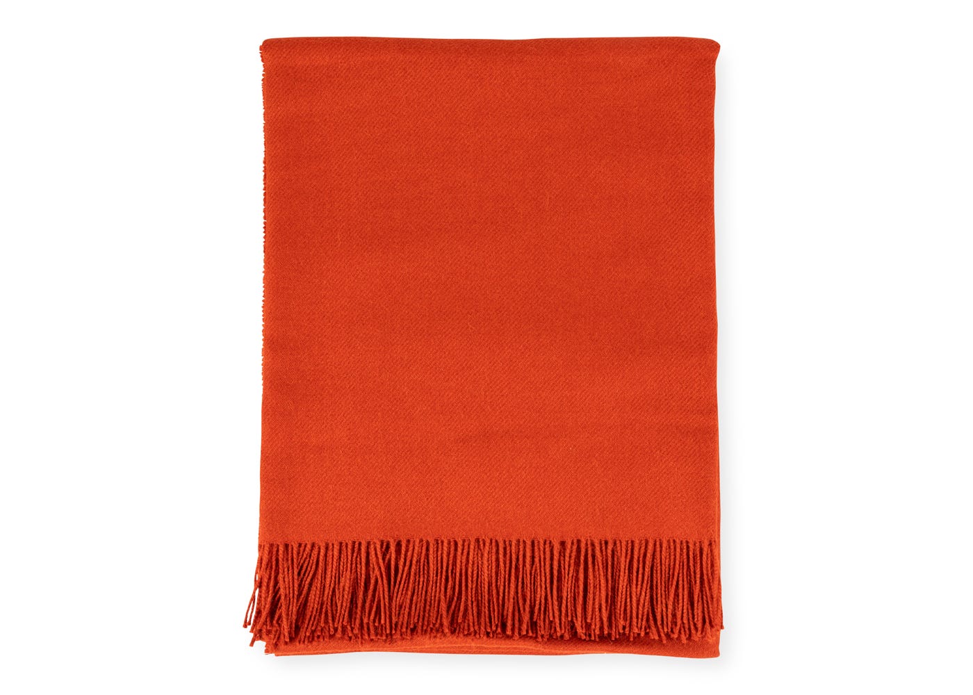 Heal's Pure Alpaca Throw Rust