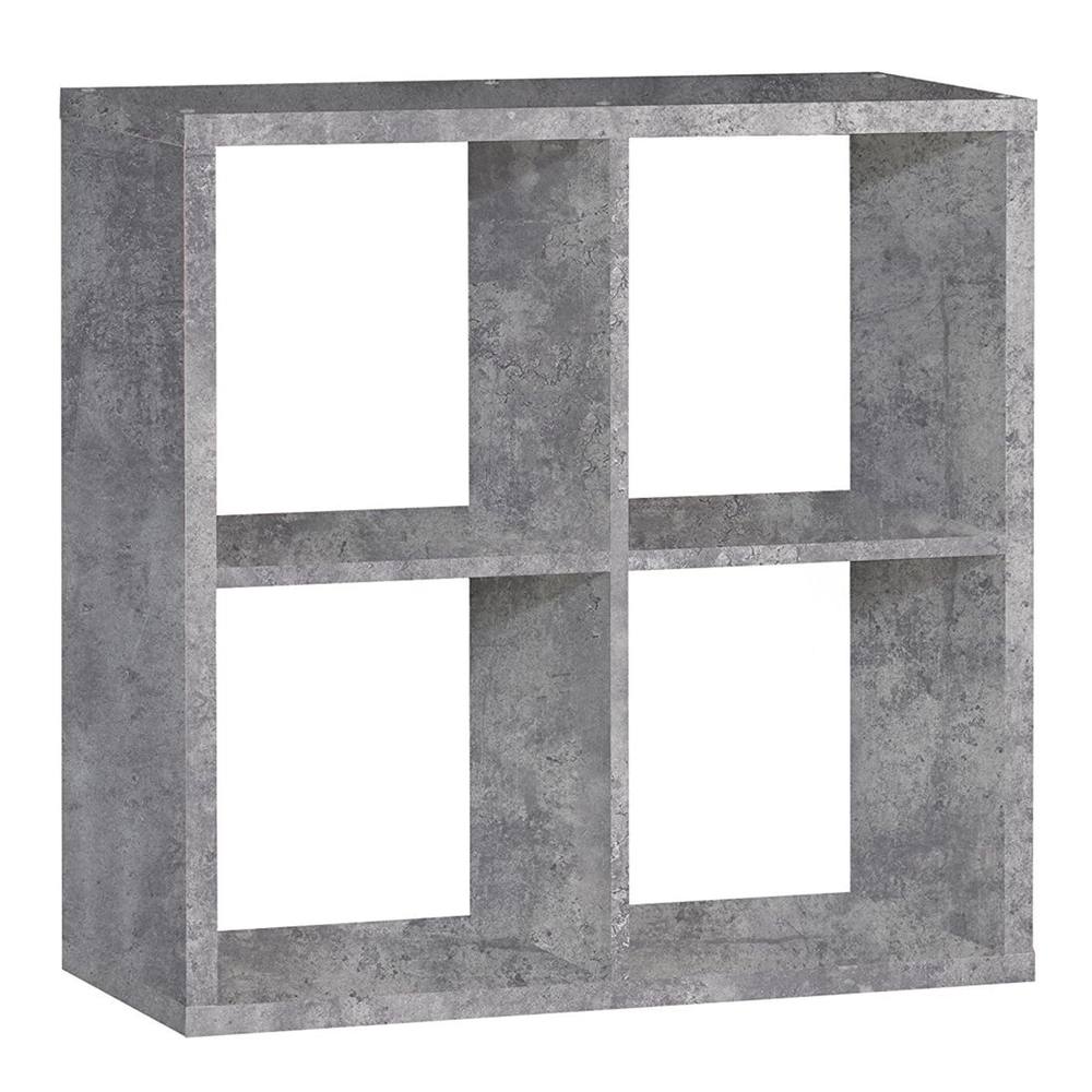 Furniture To Go Mauro 2x2 Storage Unit in Grey