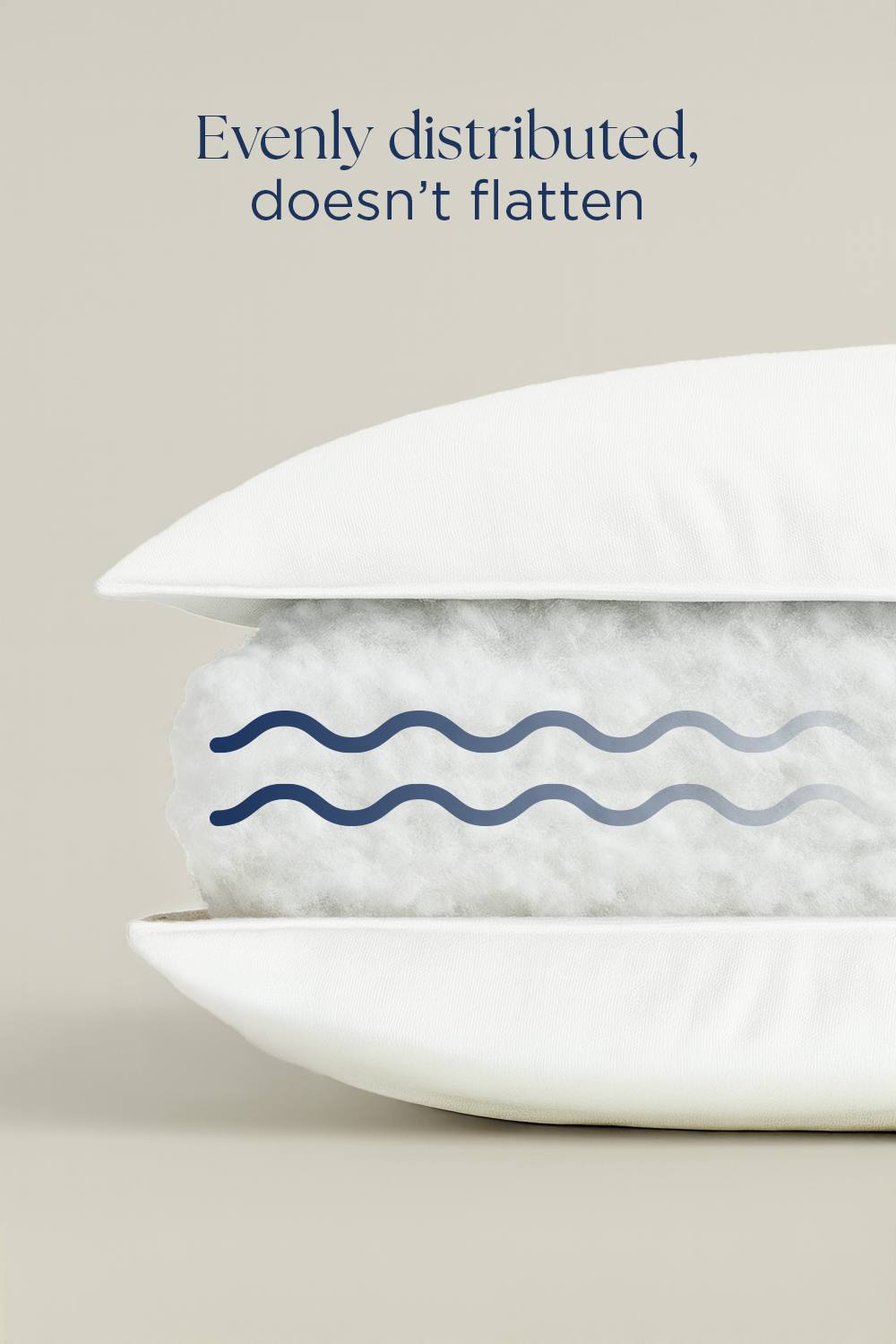 CHRISTY 'Cloud Loft' Luxurious Micro Loft Soft Medium King Pillow in White 5