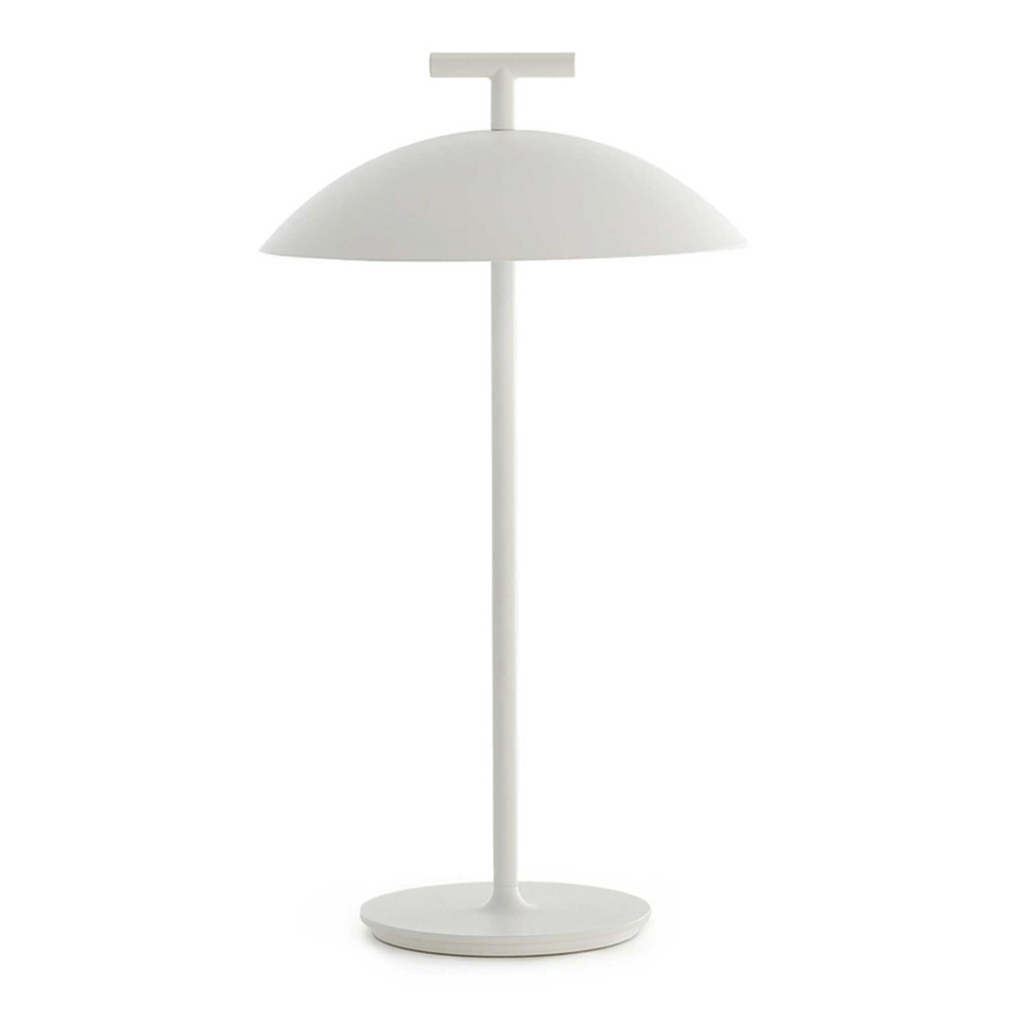 Kartell Mini Geen A Table Battery Lamp 20x36.5 White | Barker & Stonehouse