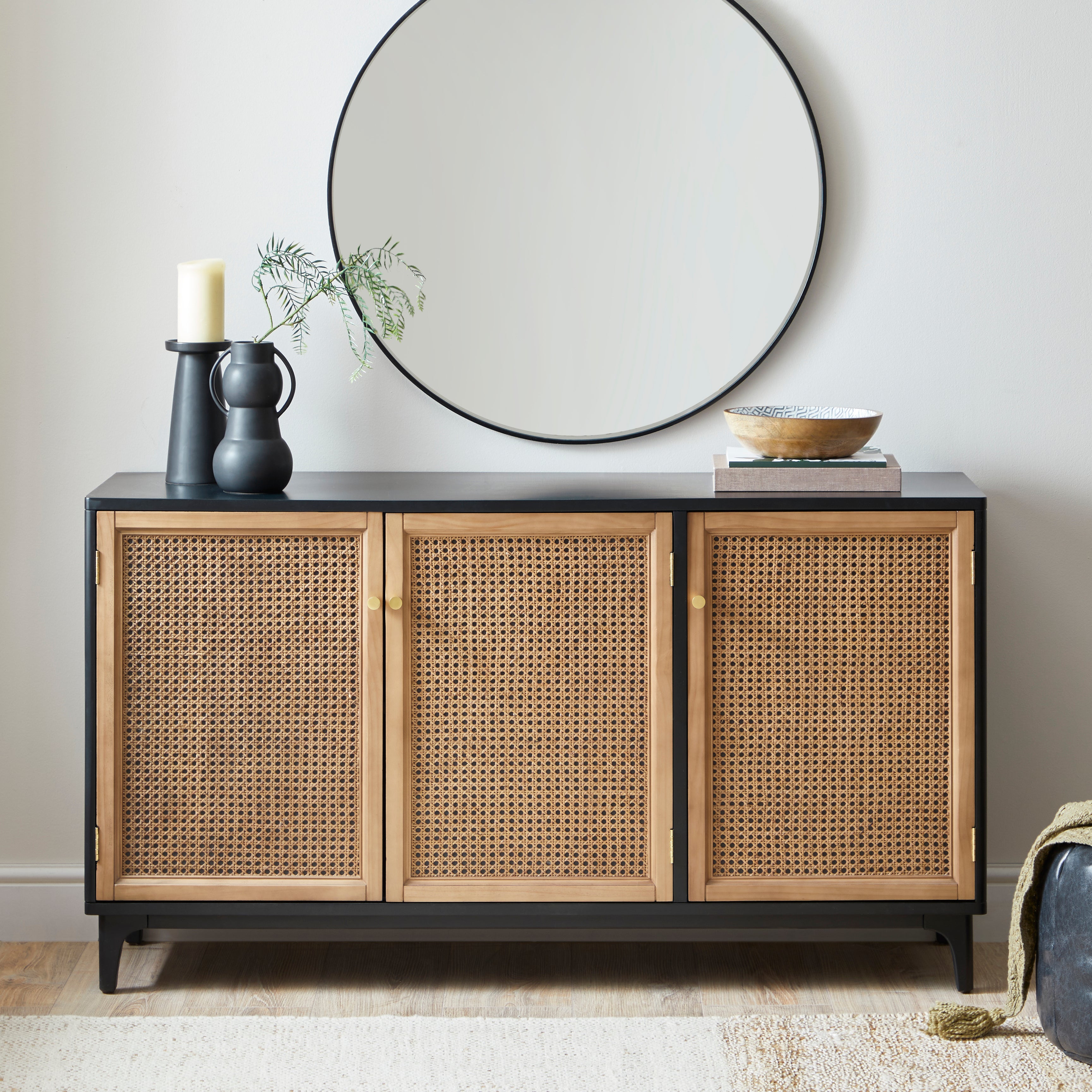 Franco Large Sideboard Black