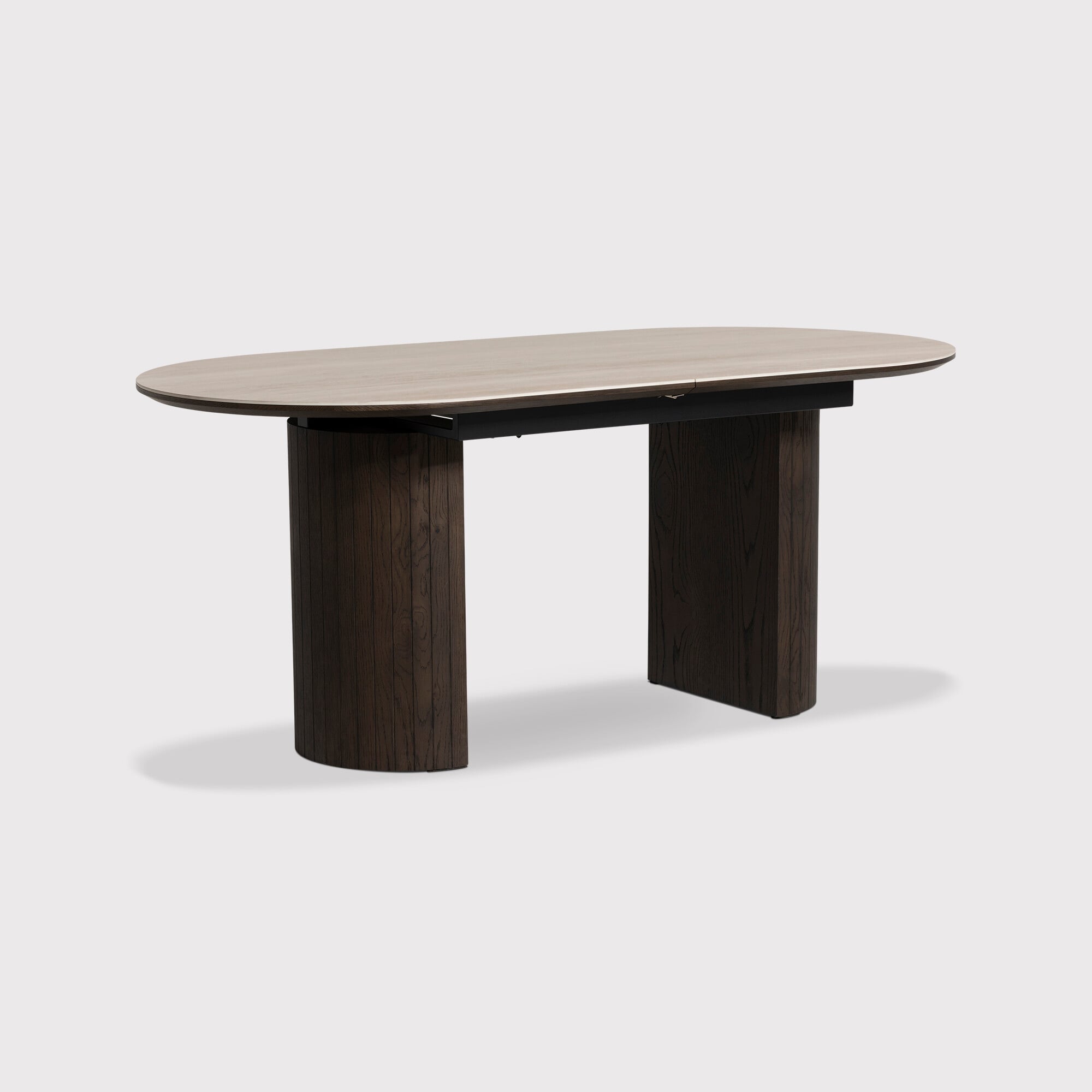Kita Extending Dining Table, Round, Wood | Barker & Stonehouse