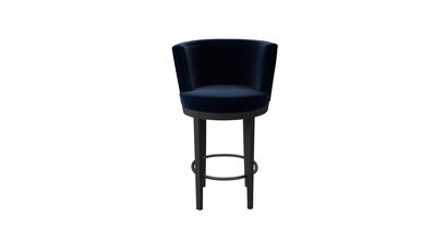 Margaux Bar Stool in Admiral Smart Cotton - sofa.com