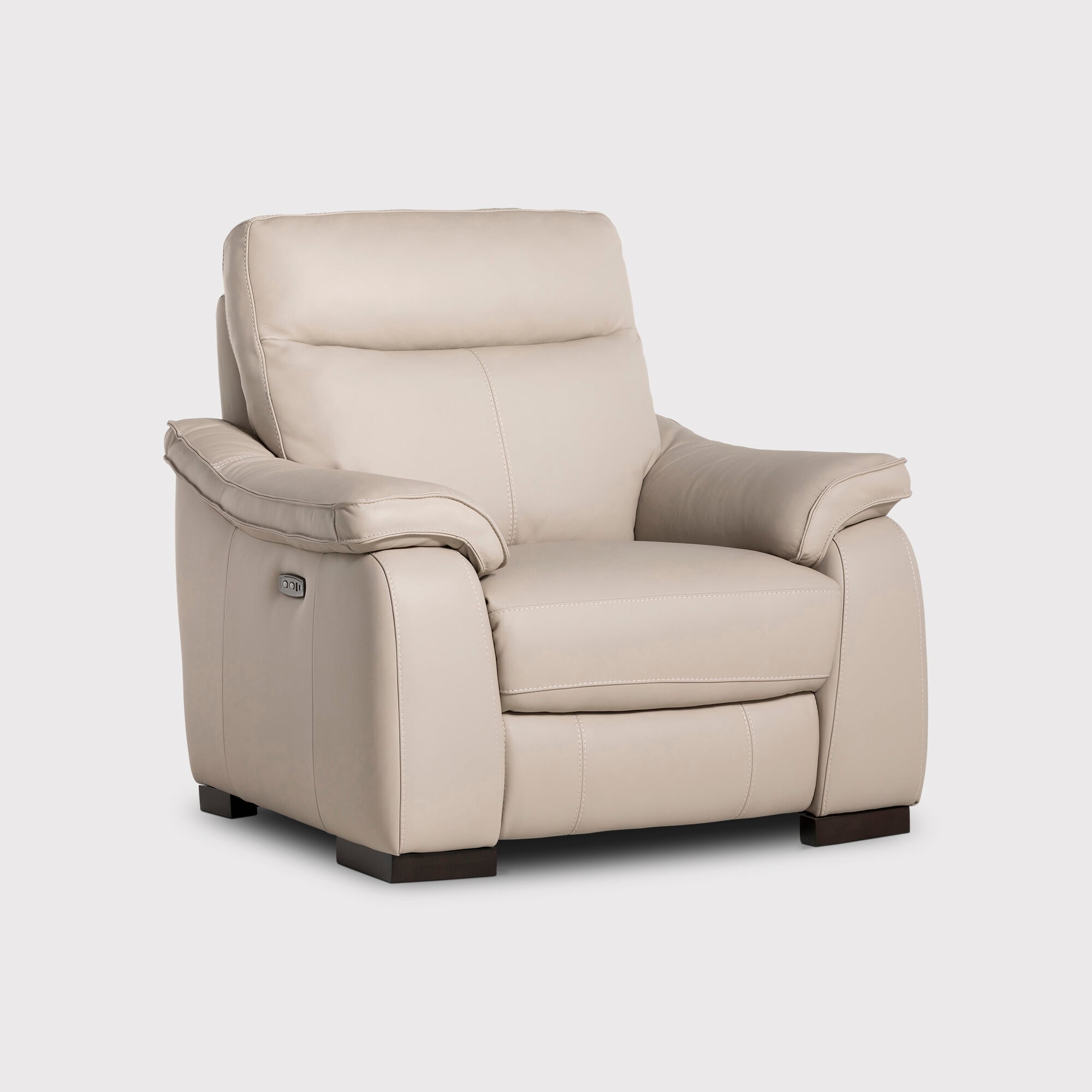 Arno Power Recliner Armchair, Neutral | Barker & Stonehouse