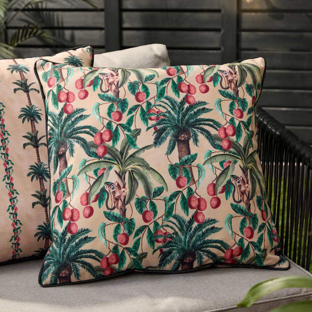 Furn Monkey Palm Outdoor Cushion in Natural