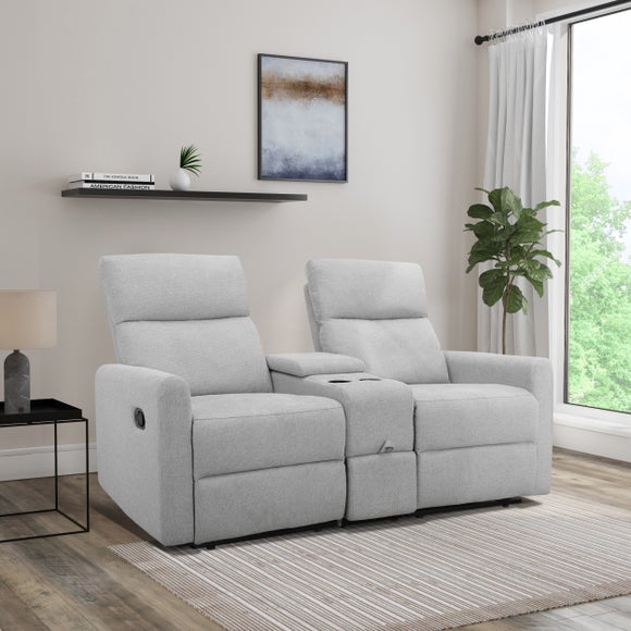 Daoulas Chenille Manual Recliner 2 Seater Sofa