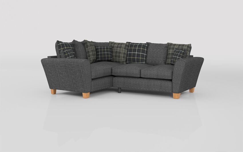ScS Living Theo Fabric 1 Corner 2 Scatter Back Sofa