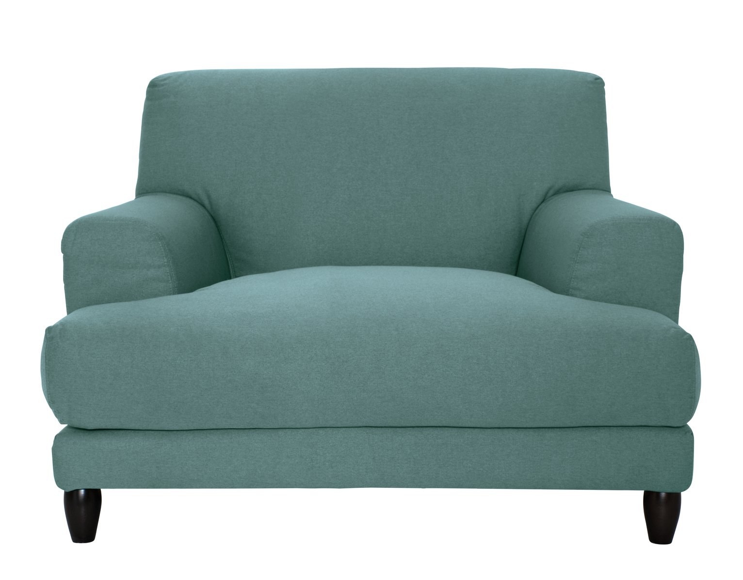 Habitat Askem Fabric Cuddle Chair - Teal