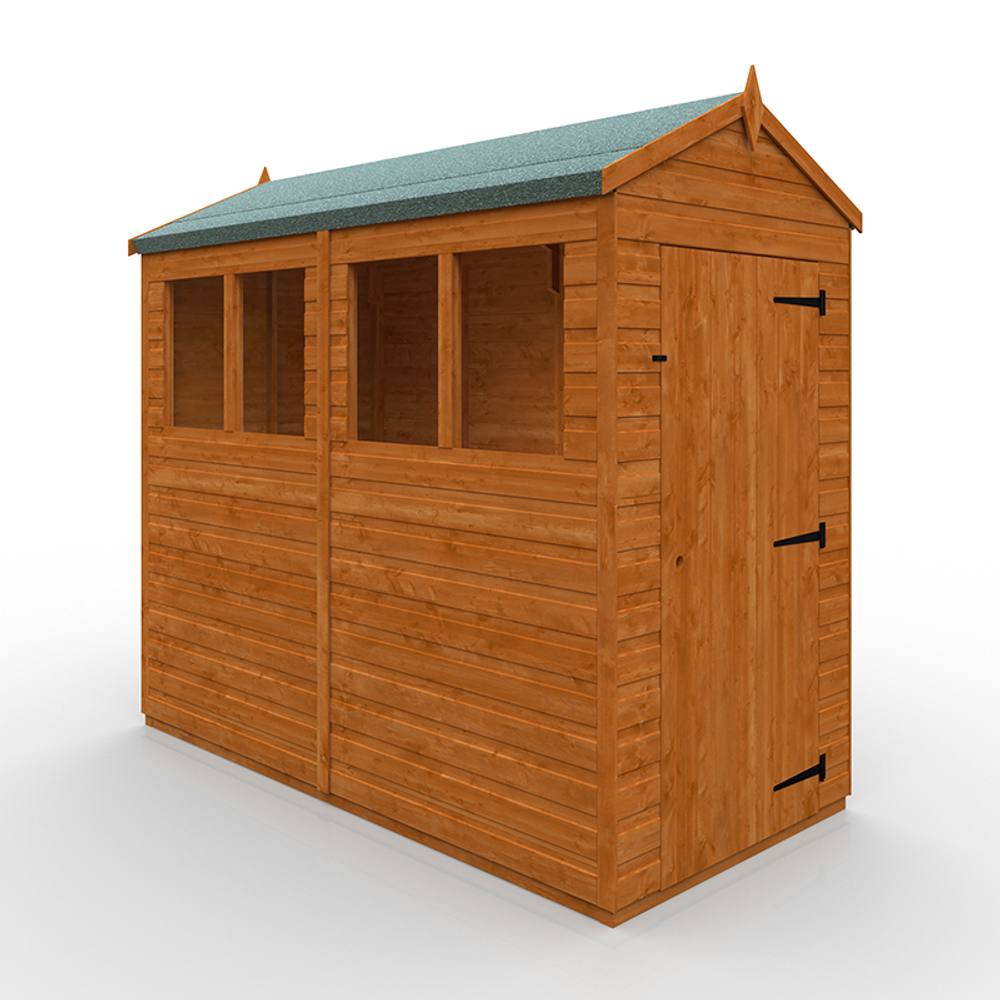 Buttercup Farm 8x4 Flex Apex 12mm Flex - L238.8 x W115 x H209 cm - Burnt Orange