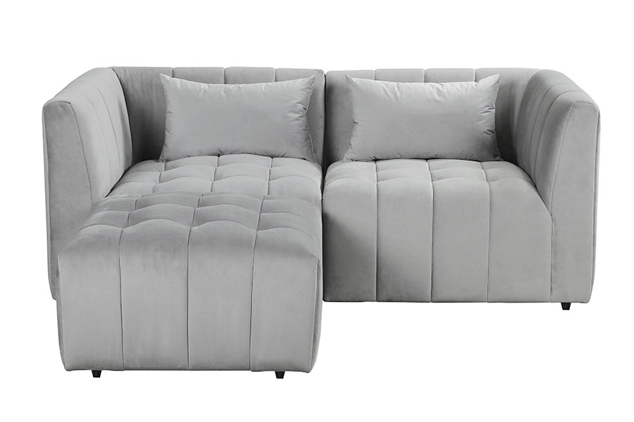 Essen Two Seat Corner Sofa – Dove Grey