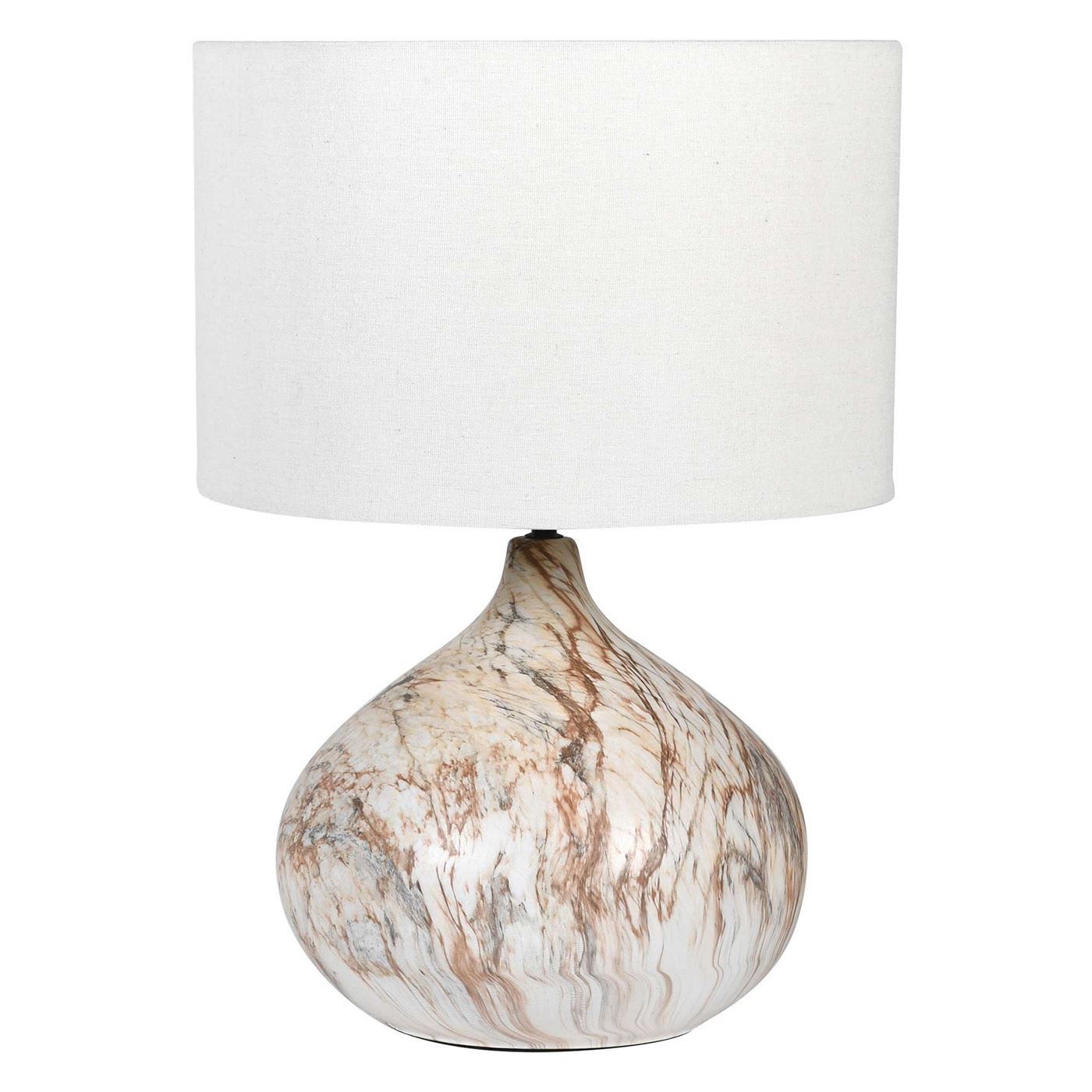 Marbled Table Lamp