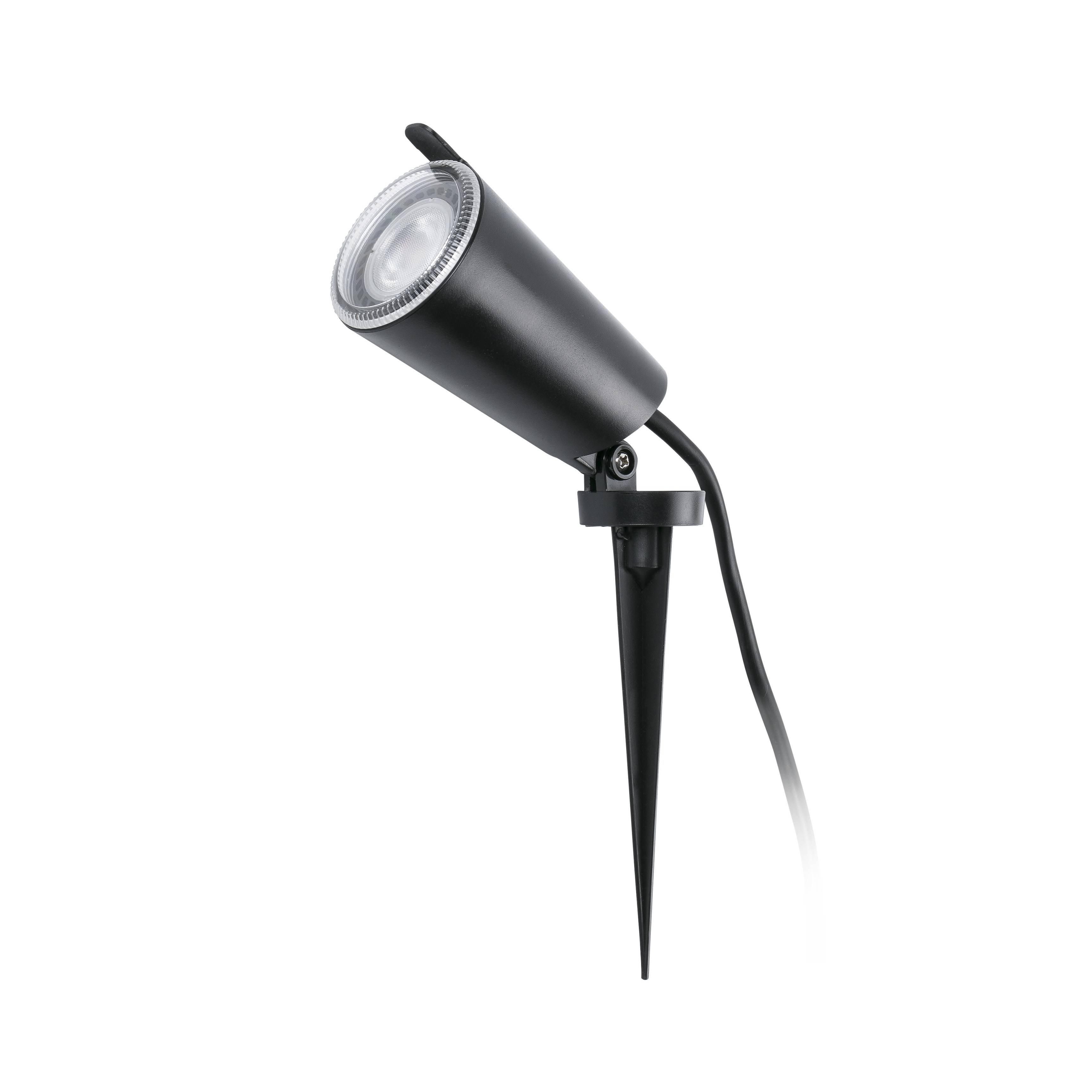 Netlighting Toni 1 Light Outdoor Display & Spot Black IP65 GU10