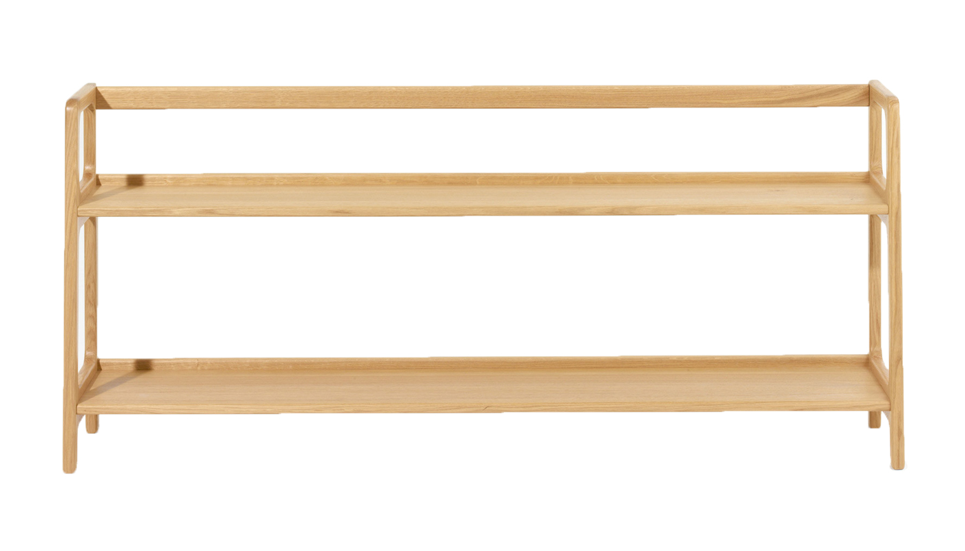 SCP Agnes Long Shelving Oak