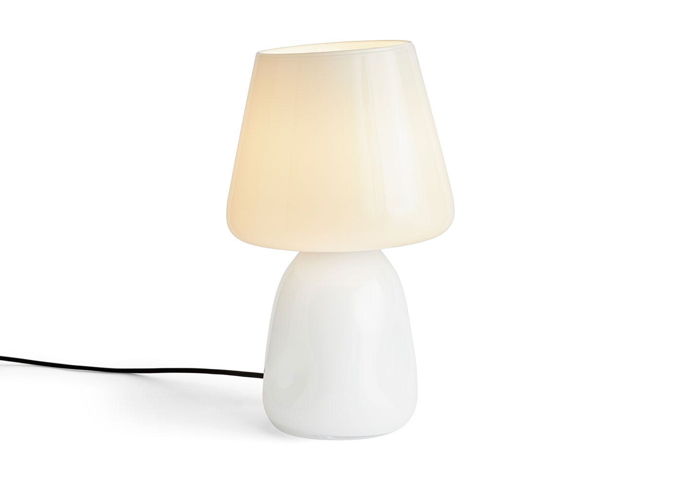 HAY Apollo Glass Table Lamp Shade White
