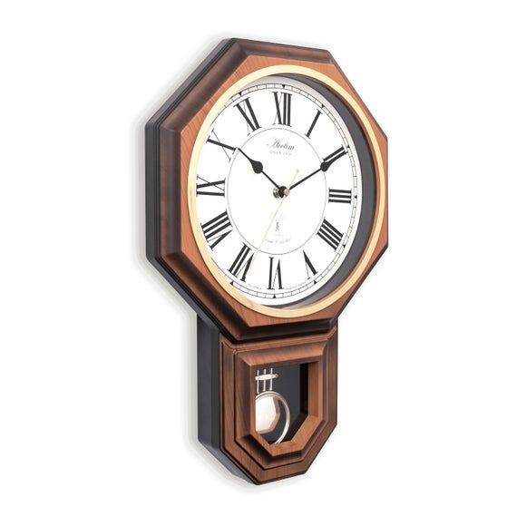 Acctim Yarnton Radio Controlled Wood Effect Pendulum Clock 4