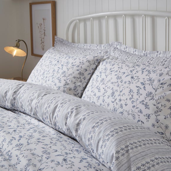 Floral Toile Polycotton Oxford Pillowcase 5