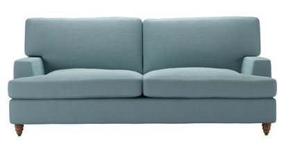Isla 3 Seat Sofabed in Lagoon Brushed Linen Cotton - sofa.com