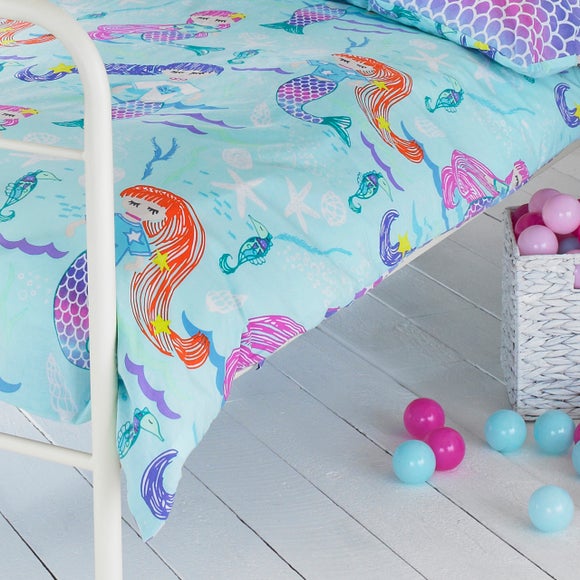 little furn. Mermaid Duvet Cover & Pillowcase Set 3