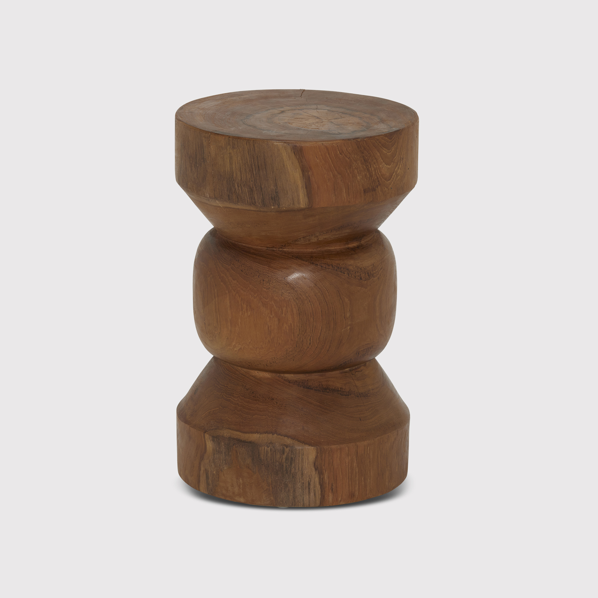Elswyth Knight Stool, Brown | Barker & Stonehouse