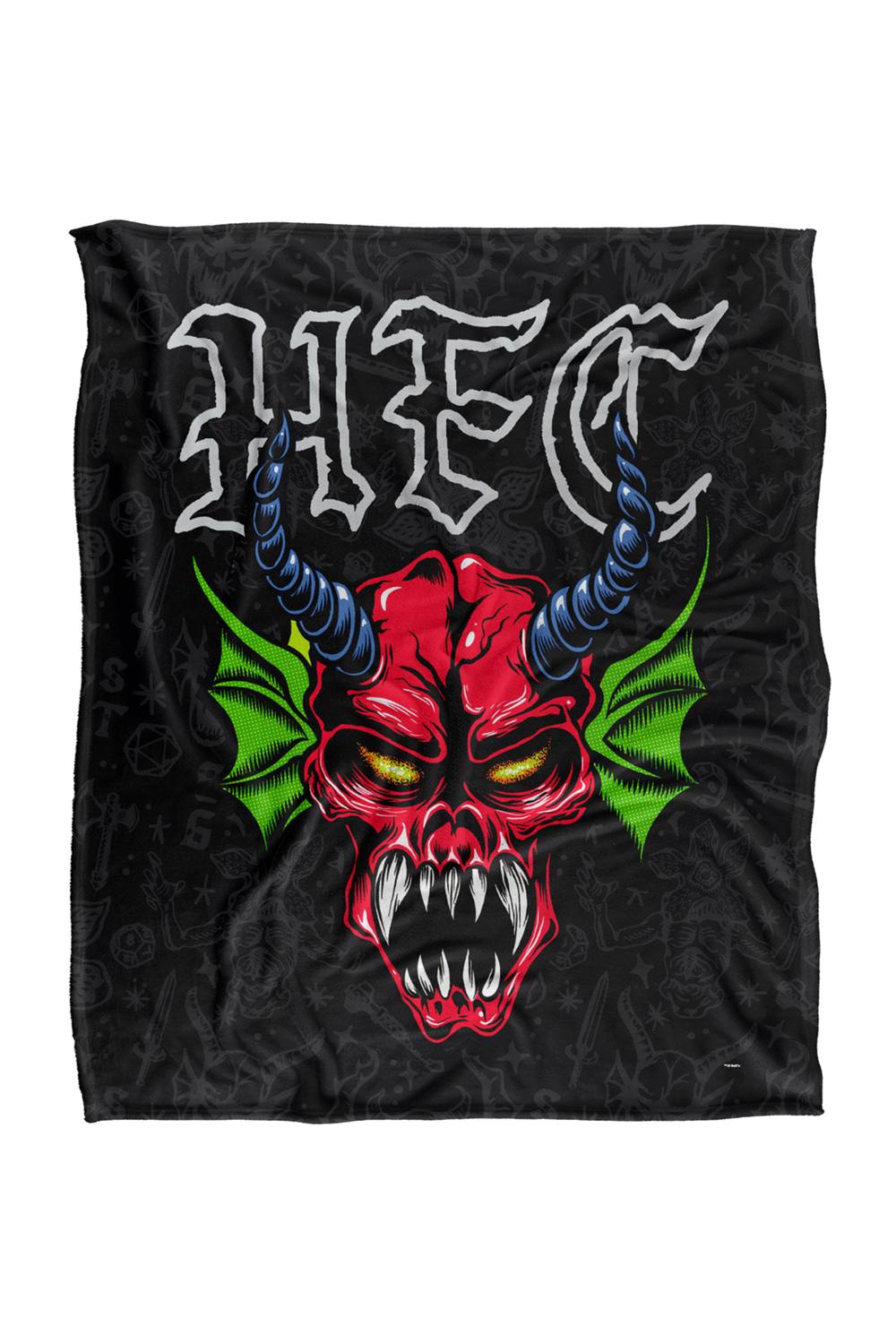 Stranger Things HFC Silky Touch Super Soft Throw Blanket 152 X 127 Cm