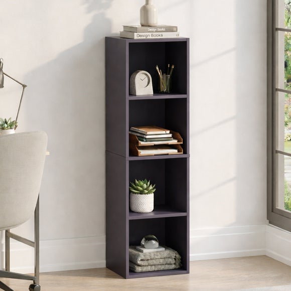 Oxford 4 Tier Cube Bookcase