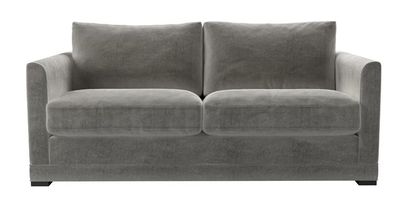 Aissa 2.5 Seat Sofa Bed in Squirrel Cotton Matt Velvet - sofa.com