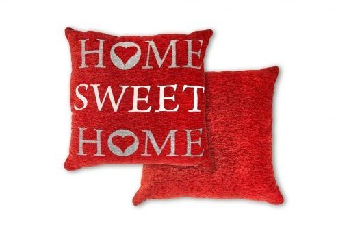 New Edge Blinds Home Sweet Home Cushion Cover in Orange