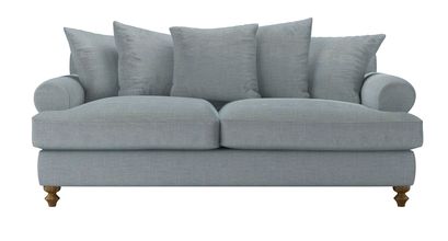 Teddy 3 Seat Sofabed in Buttermere Baylee Viscose Linen - sofa.com